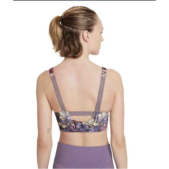 Nike Training Sports Bra Floral Dri Fit XS NWT - Picture 4 of 10